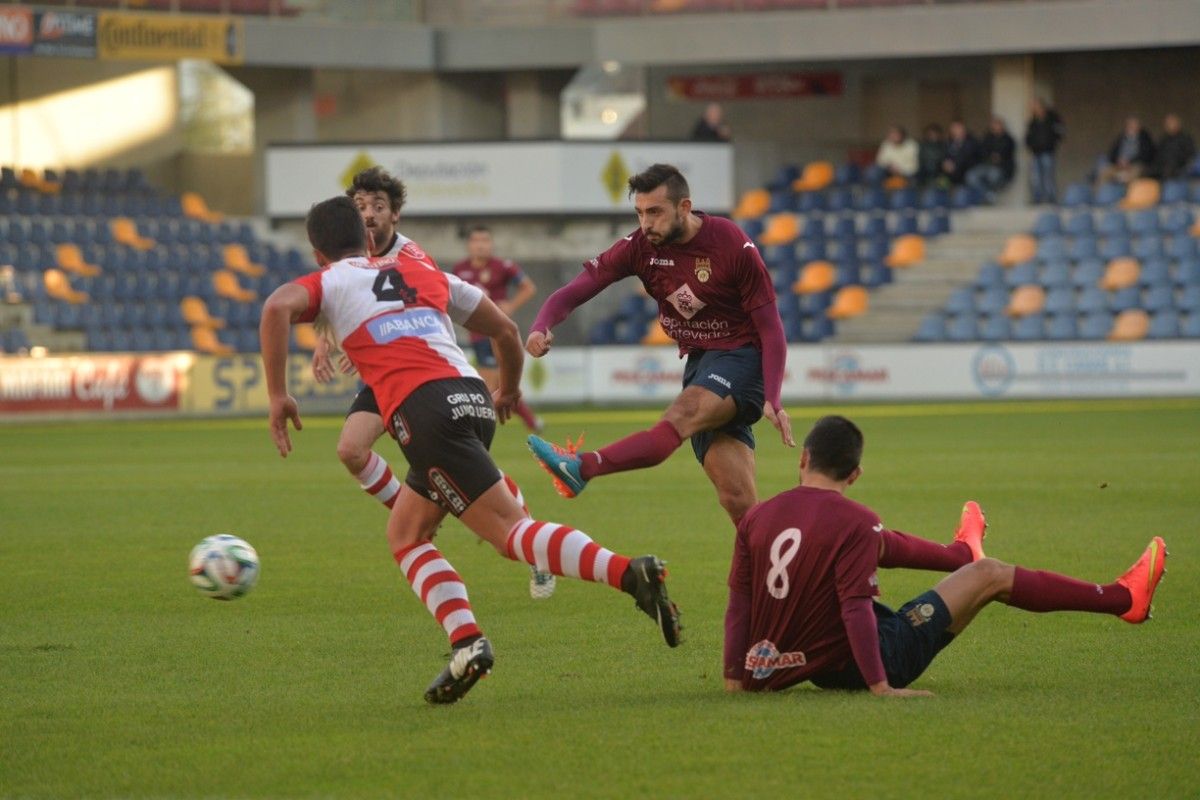 Partido entre Pontevedra y Arosa en Pasarón de la temporada 14-15