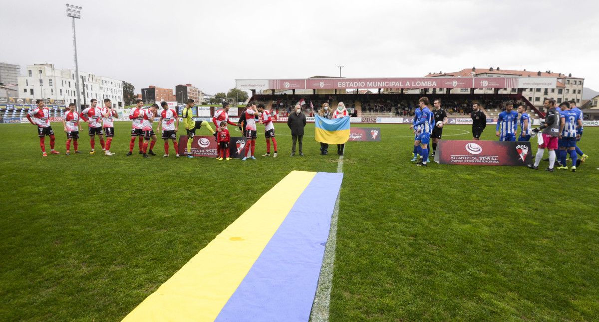 Partido entre Arosa y Real Avilés en ALomba