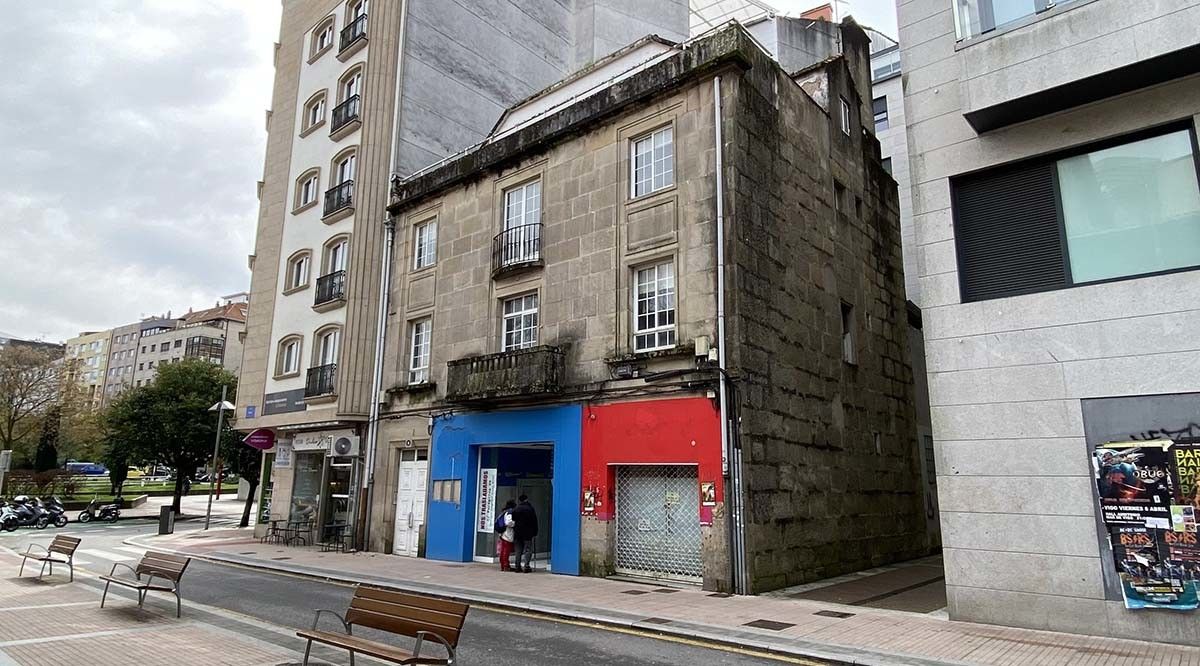 Edificio de la calle Rouco que va a ser demolido