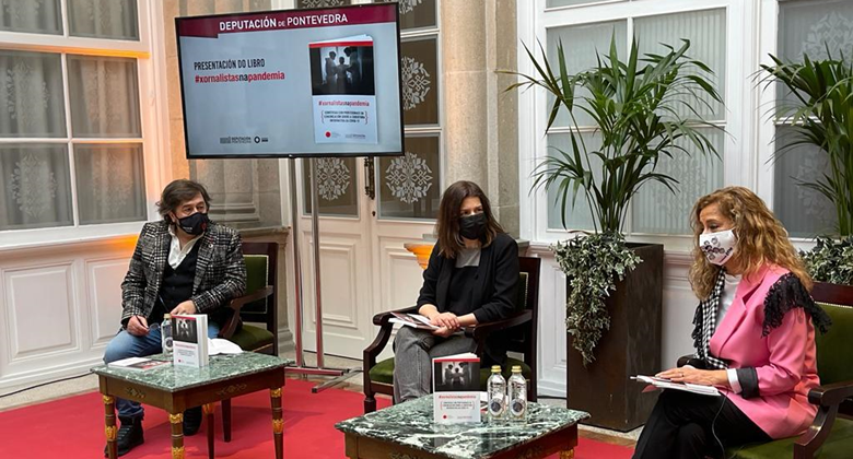 Francisco X. González Sarria, Belén Regueira Leal e Carmela Silva
