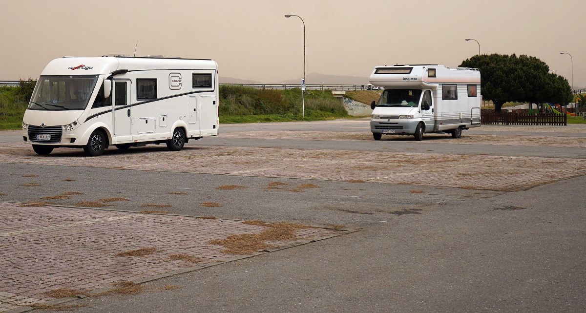 Autocaravanas circulando