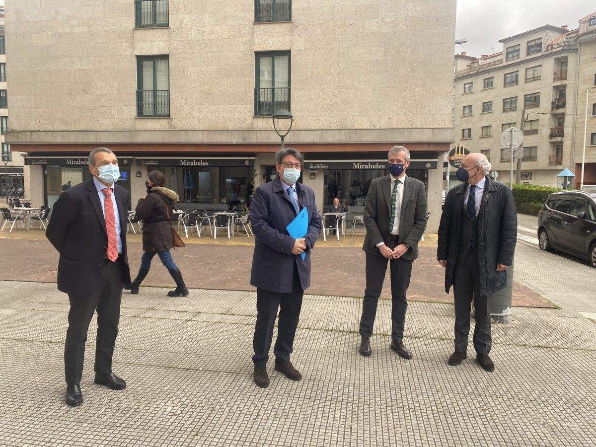 Juan Carlos Aladro, Juan José Martín, Alfonso Rueda e Fernando Suanzes