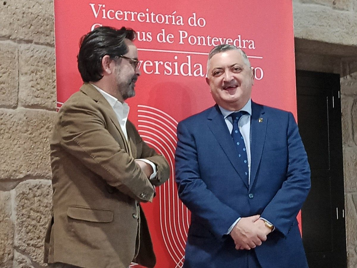 Jorge Soto y Ernesto Pedrosa en la presentación de las actividades