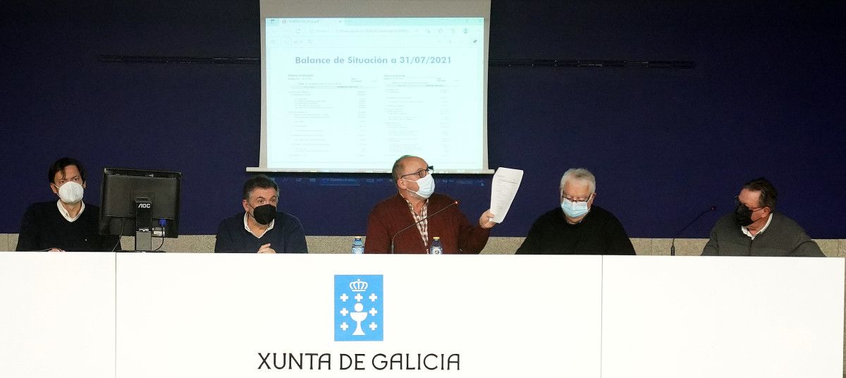 Asamblea de socios de la Sociedad Deportiva Teucro 