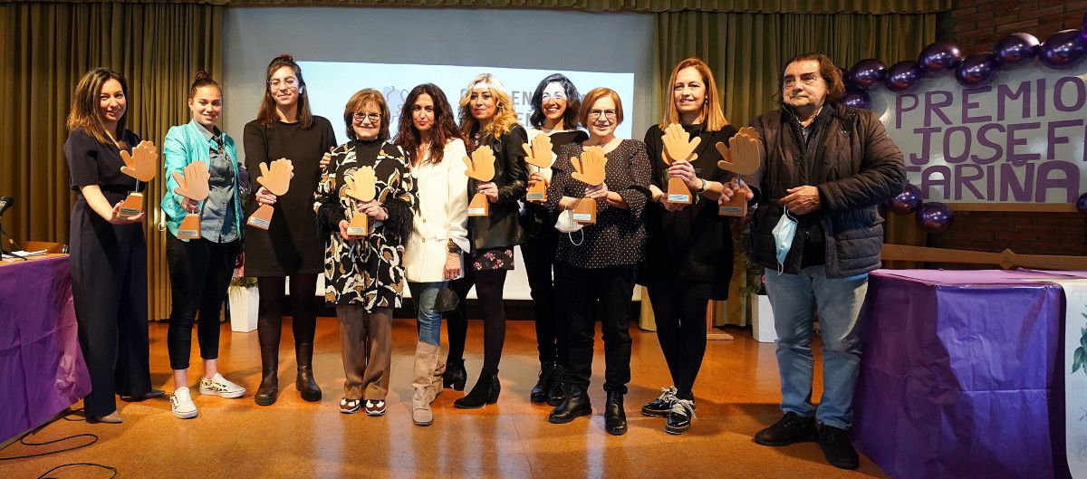 Cerimonia de entrega dos primeiros premios Josefa Fariña
