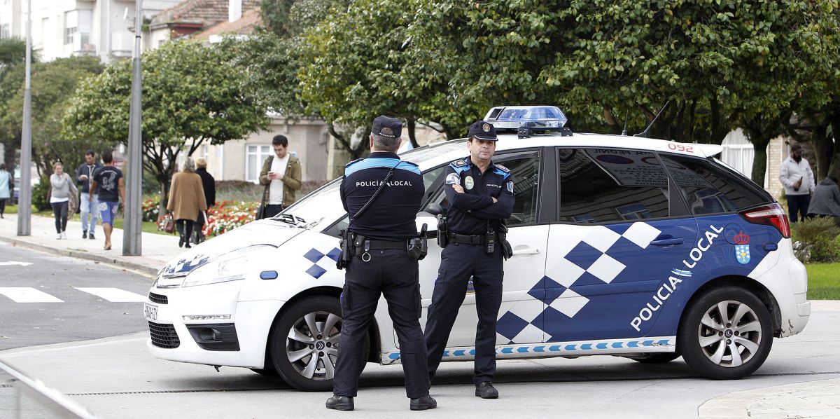Patrulla de la Policía Local de Pontevedra