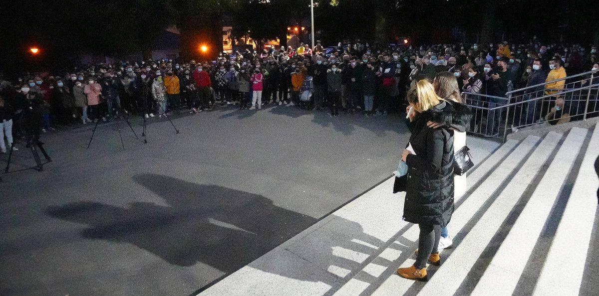 Concentración en Barro por el "femenicidio" de Jessica Méndez