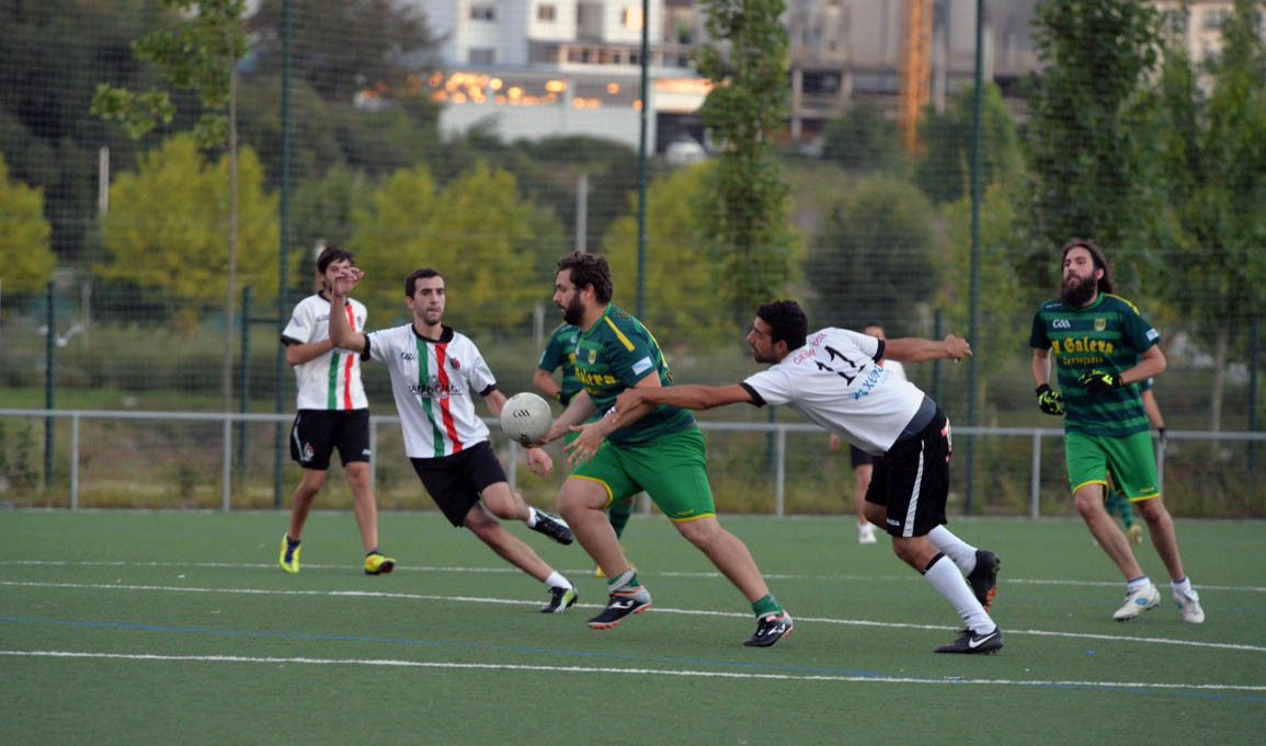 Partido de fútbol gaélico en A Xunqueira (imagen de archivo)