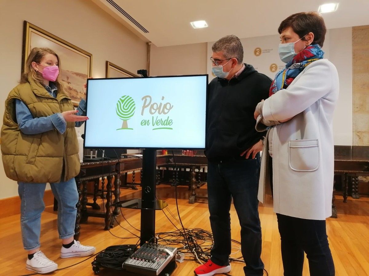 Marga Caldas, Xose Lois Martínez e Raquel Rodríguez