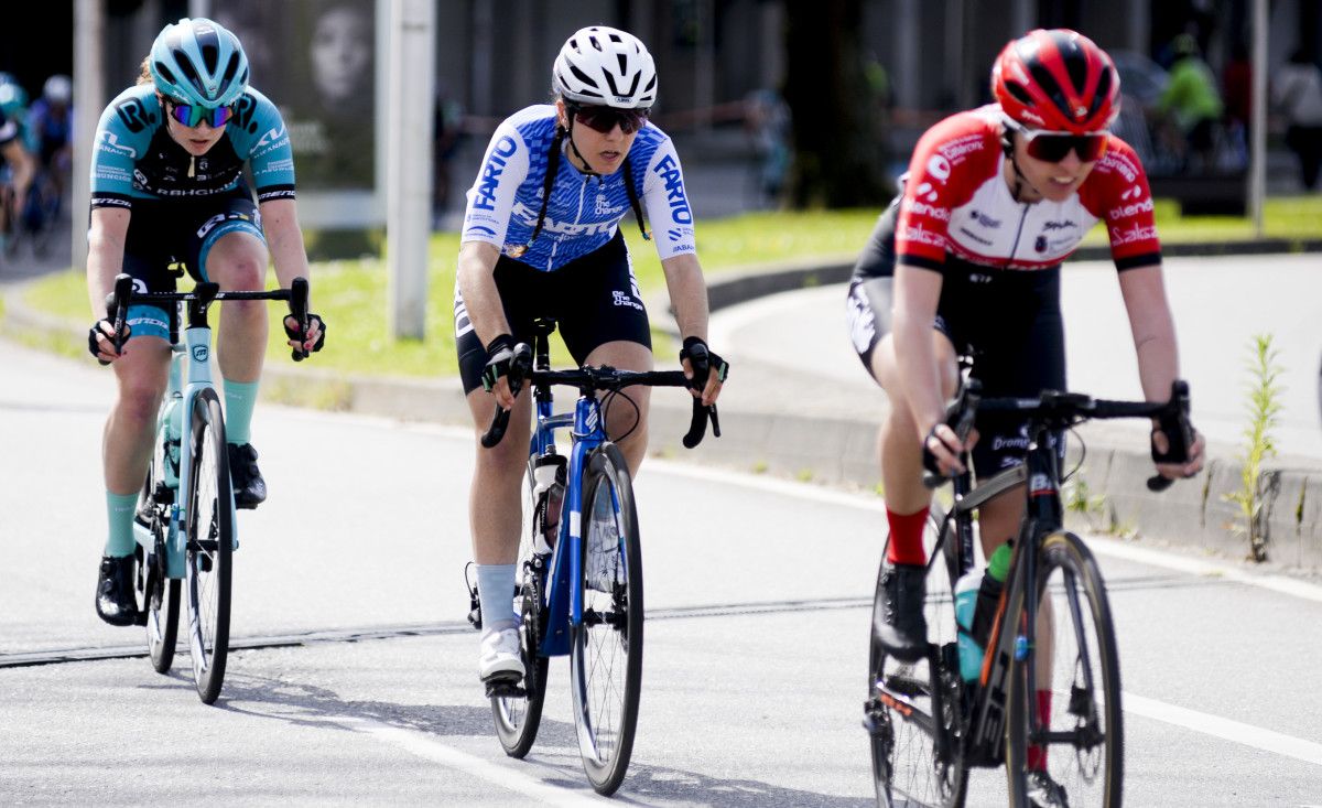 Proba da Copa España de ciclismo feminino disputada en Pontevedra