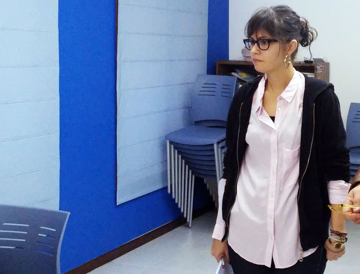 Anabel Gulías, número dos de la lista electoral del BNG