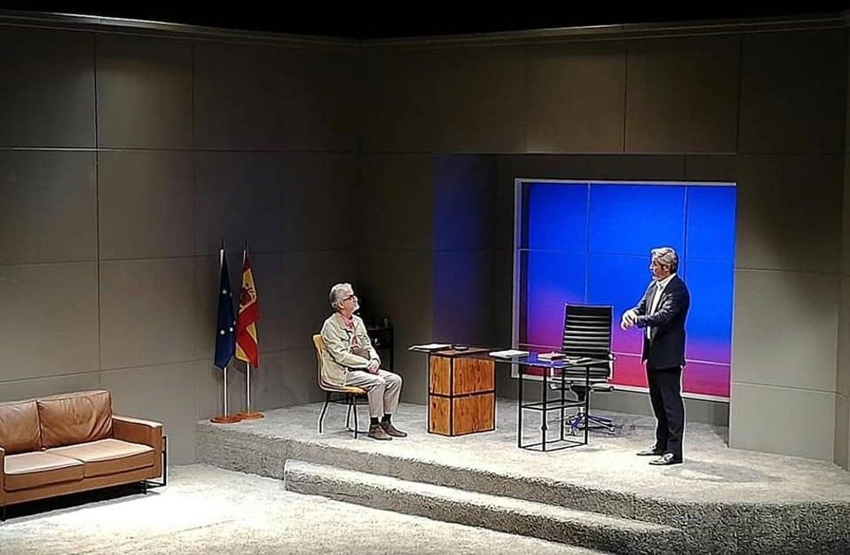'El Electo', espectáculo teatral dirixido por Cándido Pazó