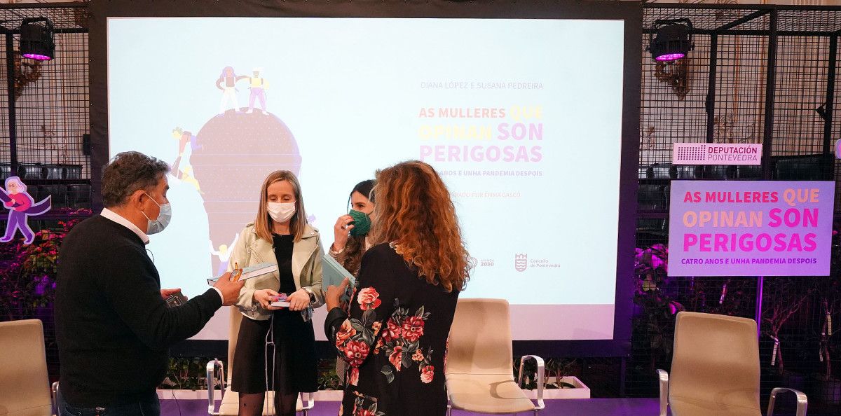 Presentación do libro "As mulleres que opinan son perigosas"