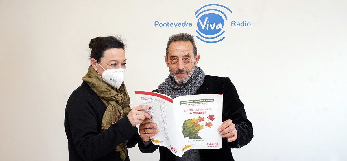 O xerontólogo Miguel Ángel Álvarez González no 'Cara a cara' de PontevedraViva Radio