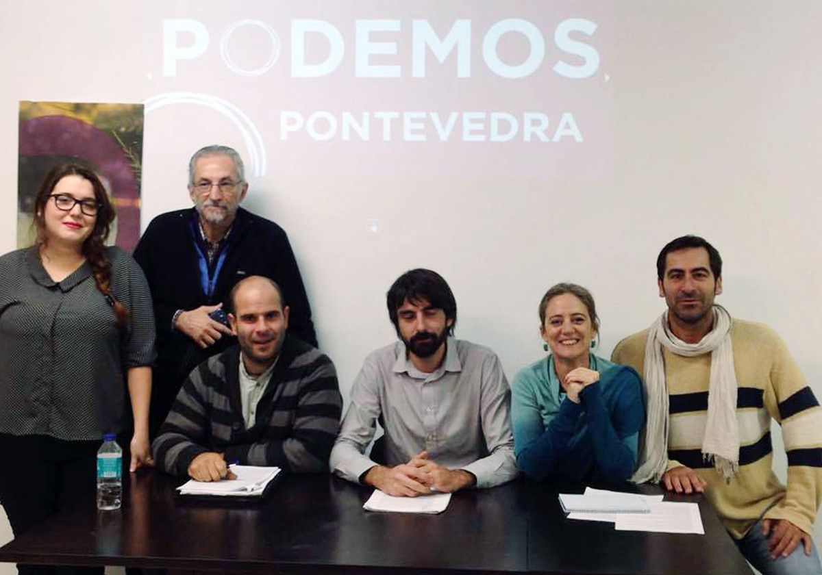 Miembros de Podemos Pontevedra