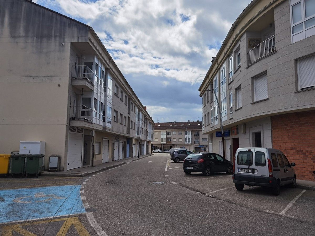 Rúas Olimpio Arca e Xoán Xesús González en Cuntis que van ser reurbanizadas
