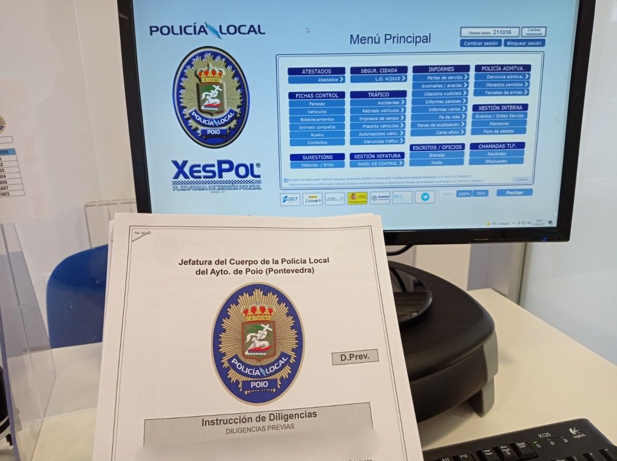 Plataforma de la Policía Local de Poio