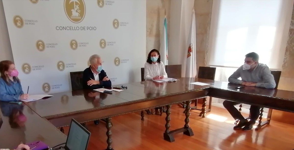 Reunión de traballo do equipo de Goberno de Poio