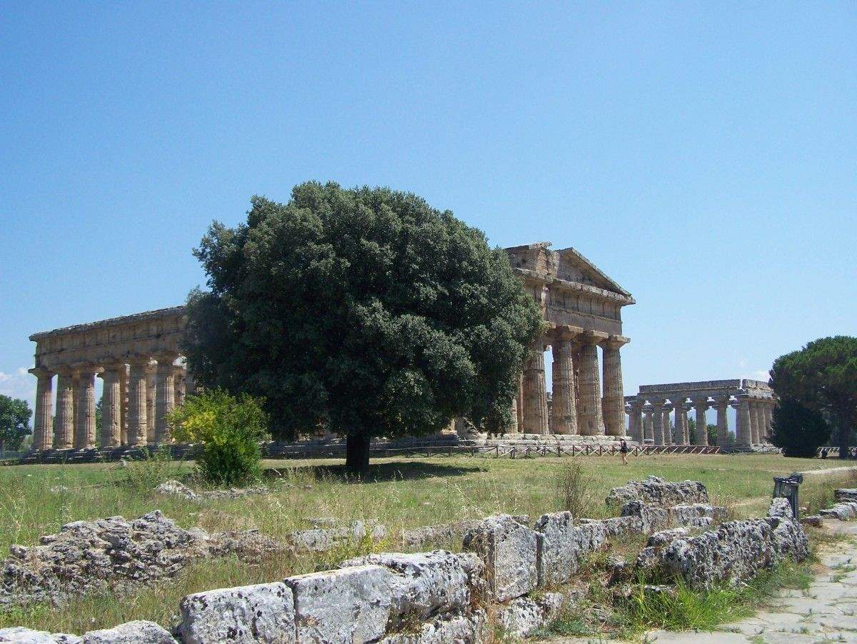 Templos de Hera e Poseidón
