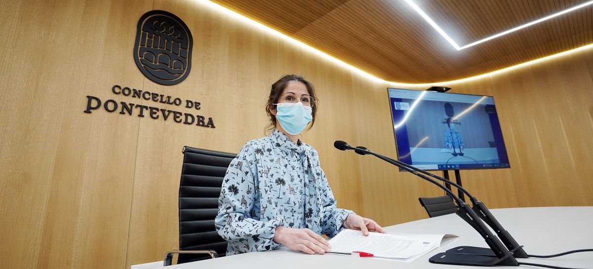 Anabel Gulías, portavoz do goberno municipal