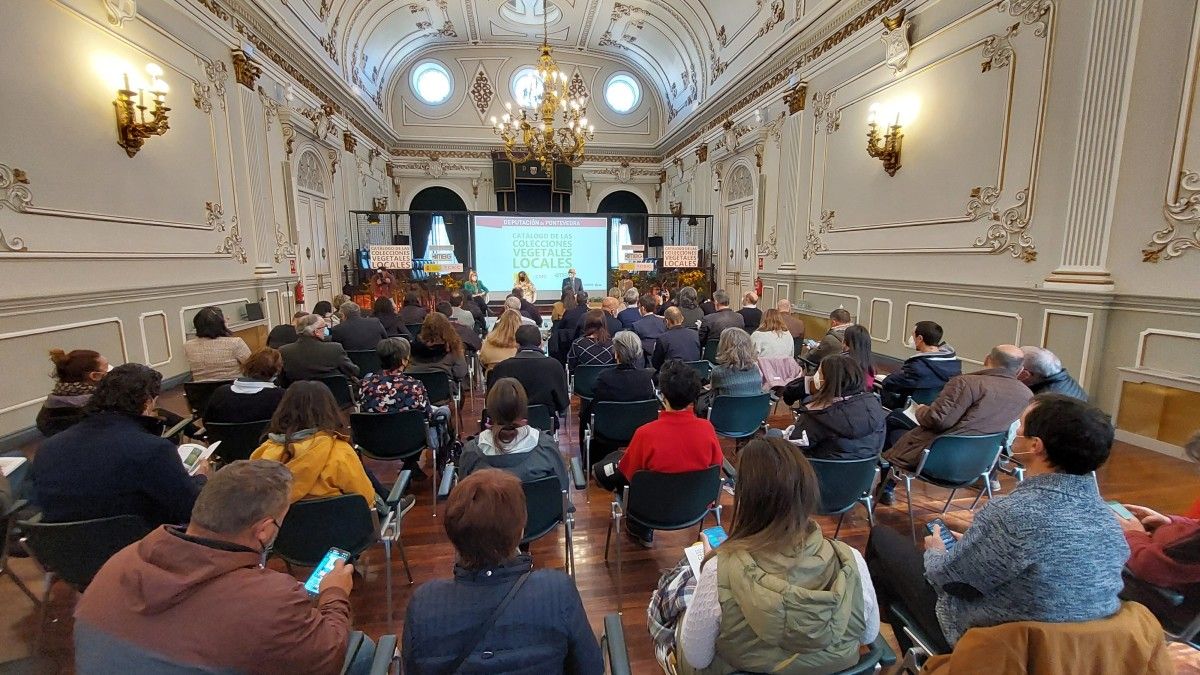 Acto de presentación do catálogo na Deputación