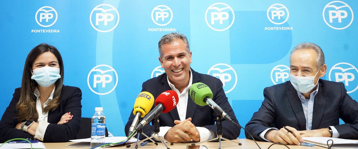 Pepa Pardo, Rafa Domínguez e José Benito Suárez Costa