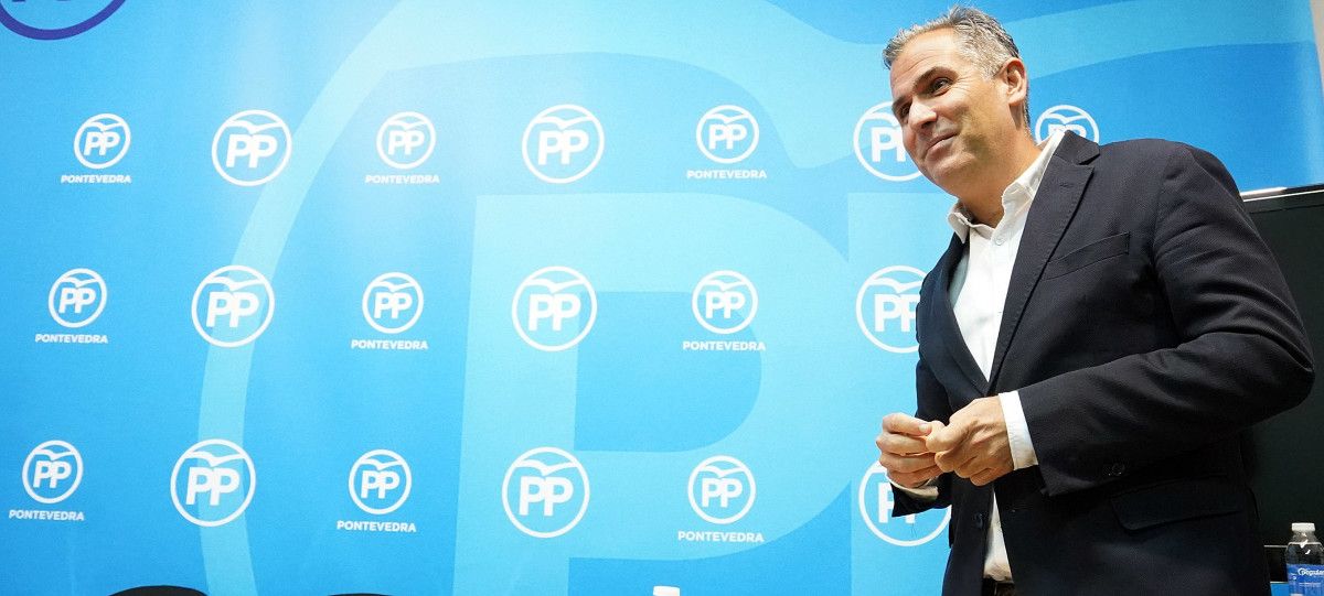 Rafa Domínguez, presidente del PP de Pontevedra en funciones