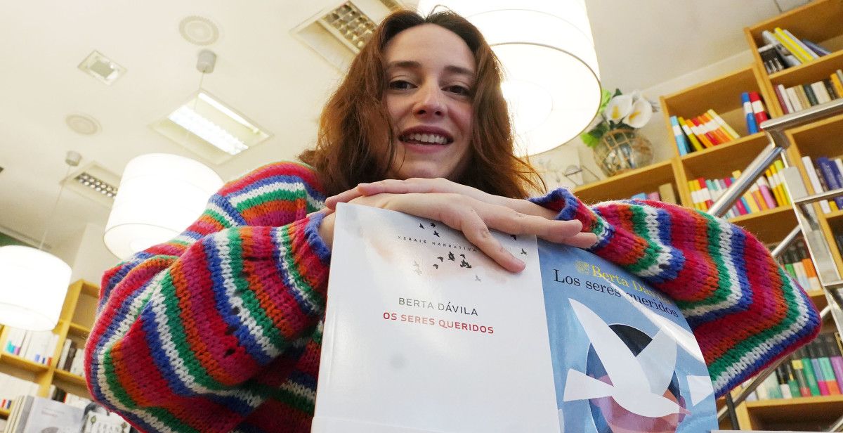 Berta Dávila presenta "Os seres queridos" en Pontevedra