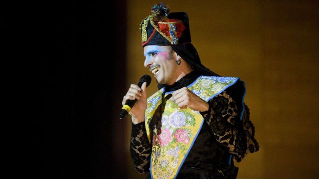 Actuación de Rodrigo Cuevas no Pazo da Cultura