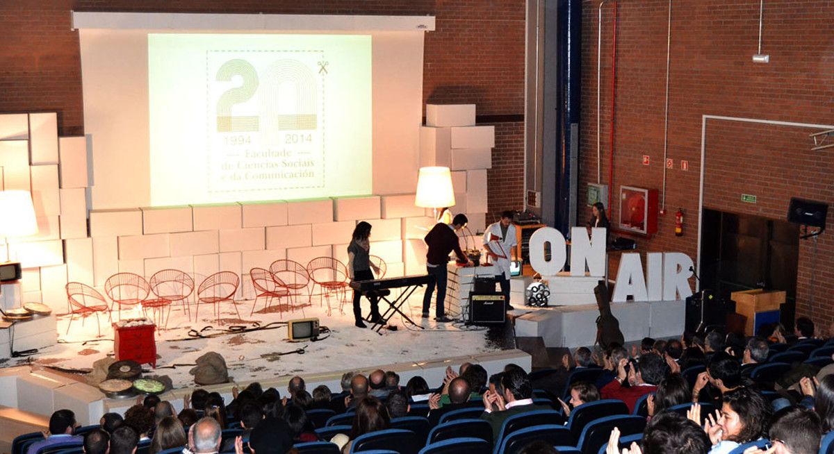 Acto de celebración del aniversario de la Facultad de Ciencias Sociales