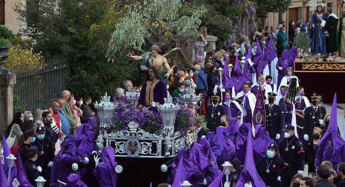 Procesión dos Pasos na Semana Santa de Pontevedra