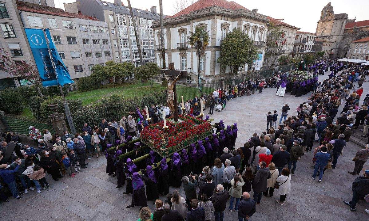 Procesión dos Pasos na Semana Santa de Pontevedra