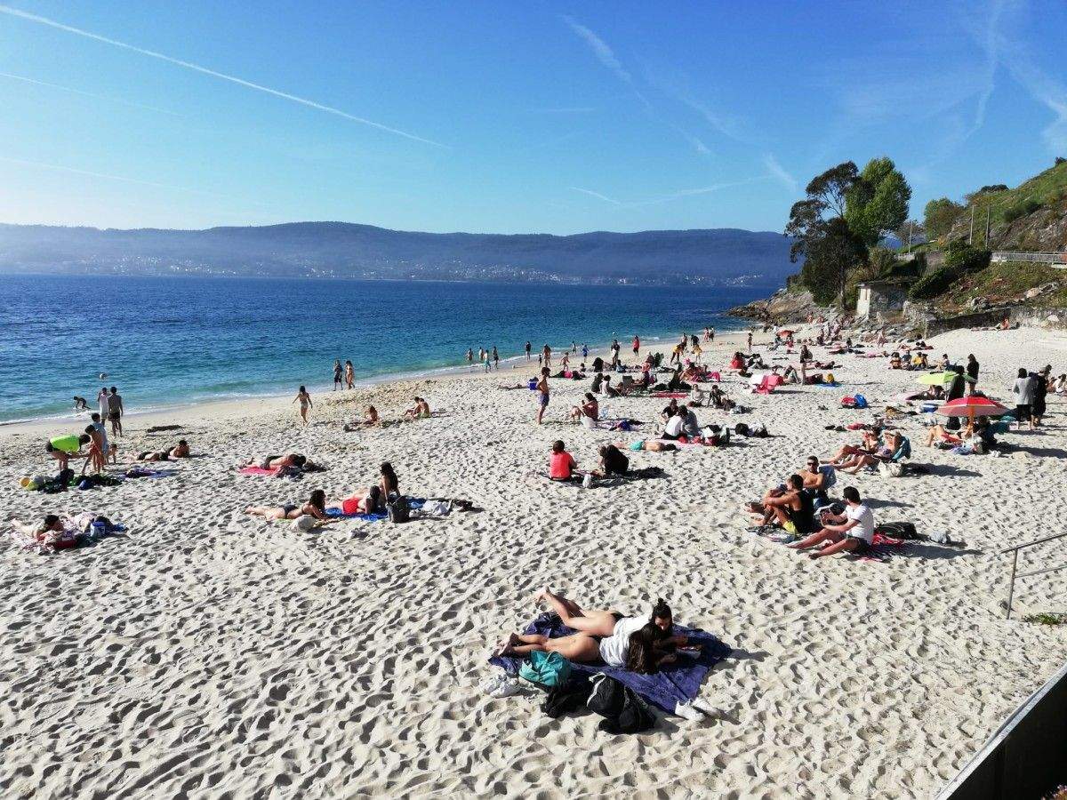 Playa de Mogor este sábado