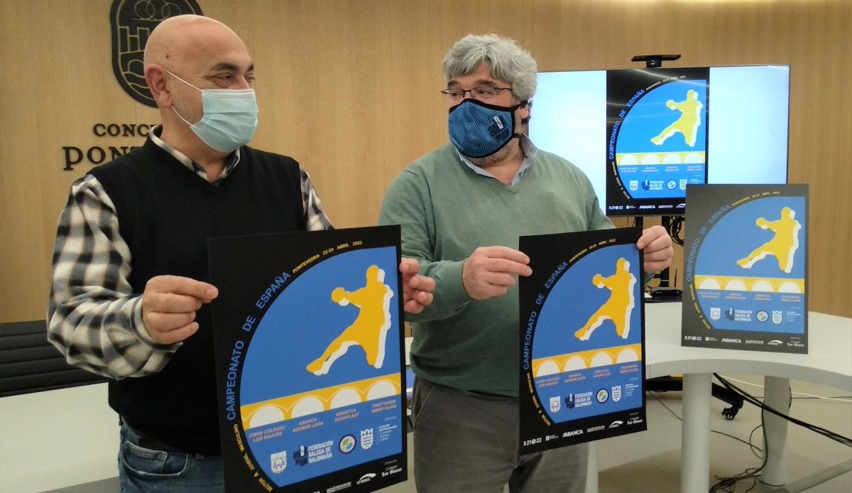 Presentación del Sector Nacional del Campeonato de España Juvenil de balonmano que organizará el Cisne en Pontevedra