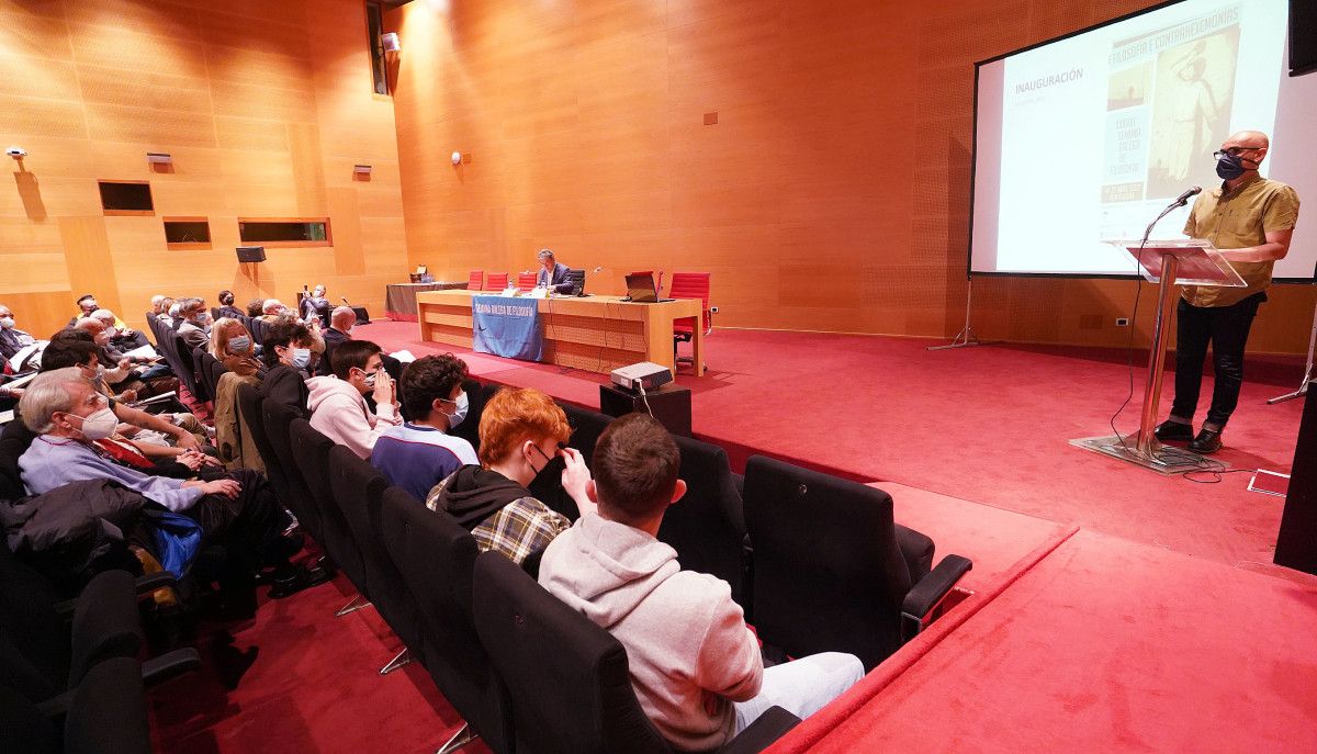 Sesión inaugural da Semana Galega de Filosofía 2022