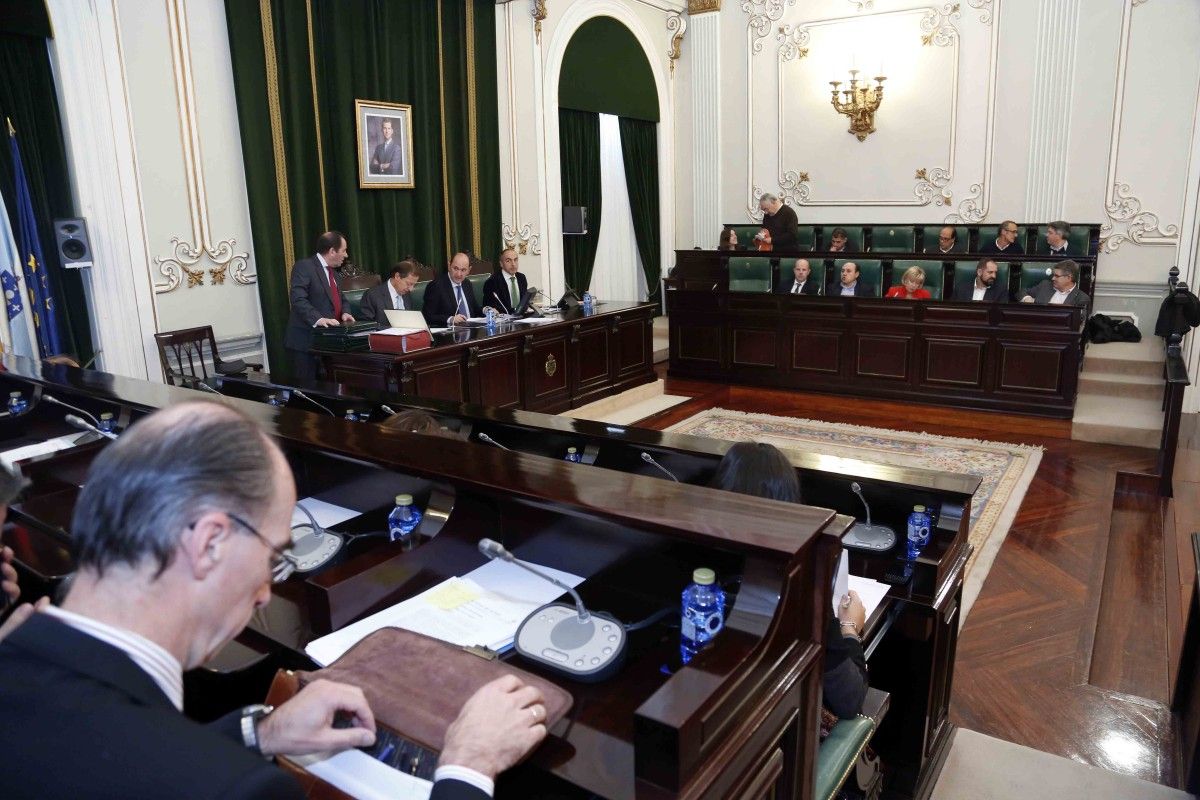 Pleno de la Deputación de Pontevedra