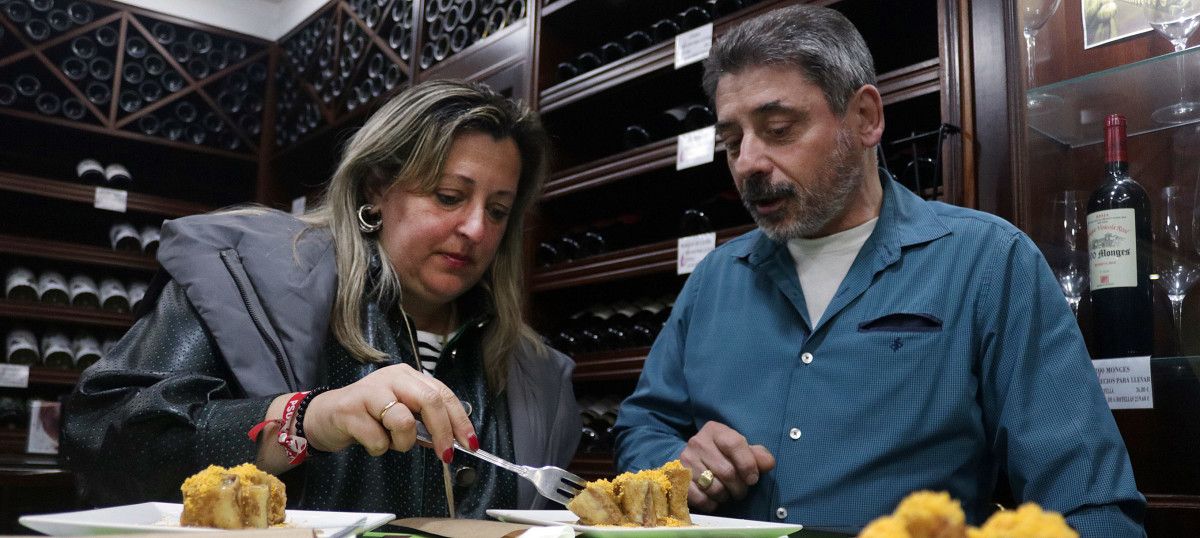 Yoya Blanco, no inicio da I Ruta de Tapas de Galicia