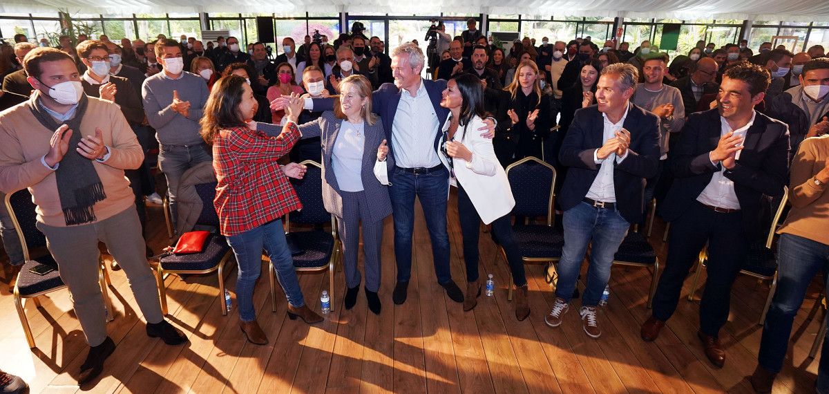 Xunta Directiva do PP provincial na que Rueda anuncia a súa candidatura