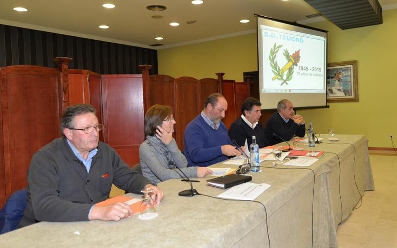 Asamblea de socios da SD Teucro