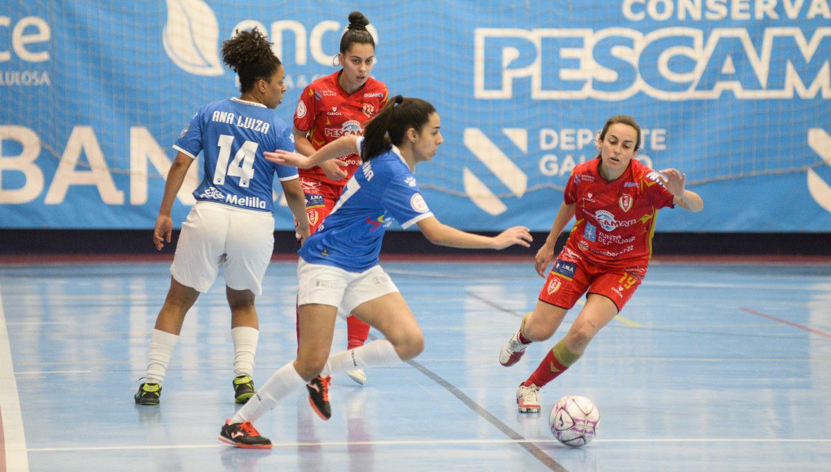 Partido entre Poio Pescamar e Torreblanca na Seca