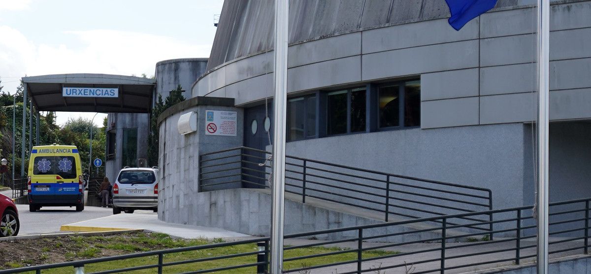 Entrada a Urxencias do Hospital Montecelo