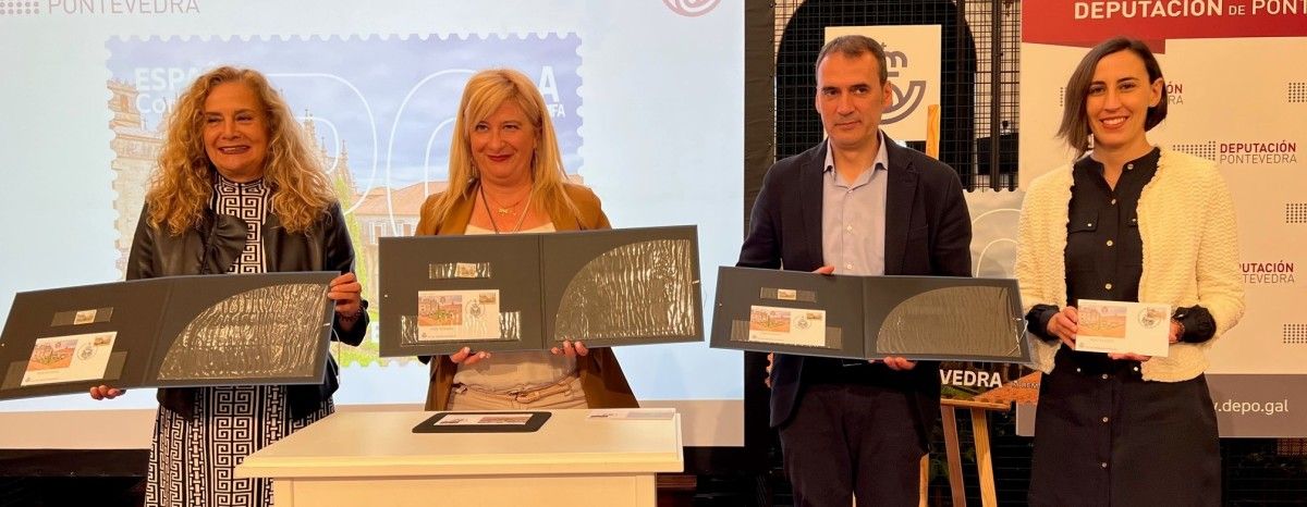 Correos presenta en Pontevedra el sello dedicado a la provincia