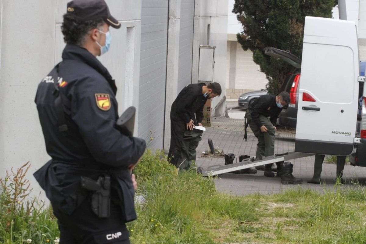 Un dos rexistros da operación antidroga "Kerumán-Samario"