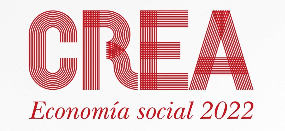 Cartel do concurso de ideas de negocio 'Crea Economía Social'