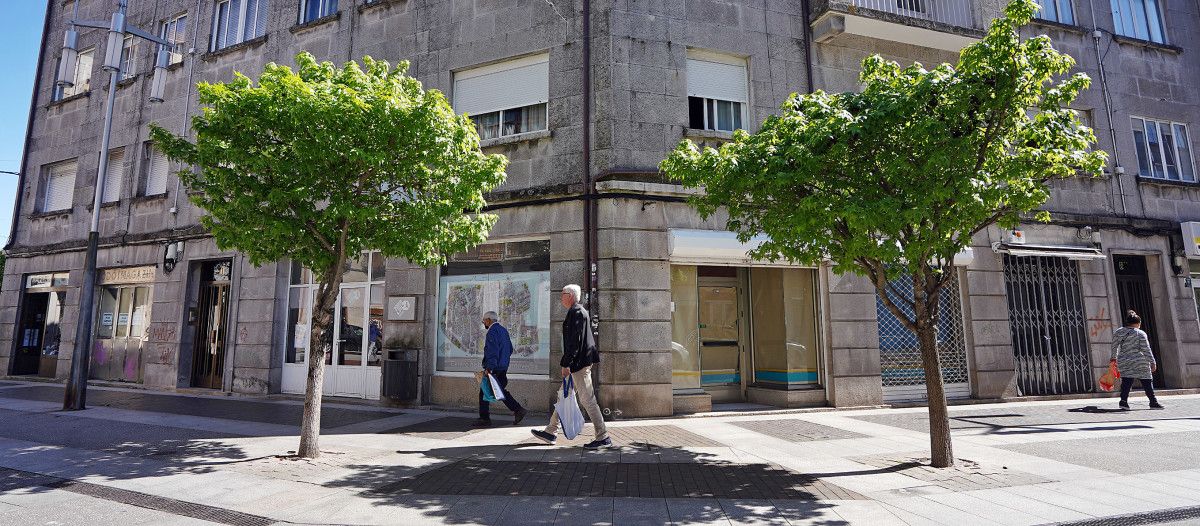Locais da Ruúa Serra que albergarán o mercado de novos creadores