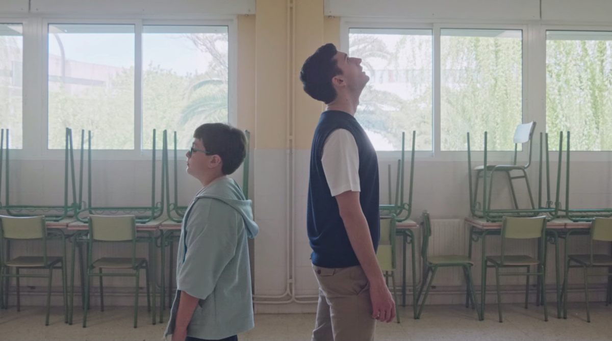 Javier Lago, no videoclip de "Nada tiene sentido"