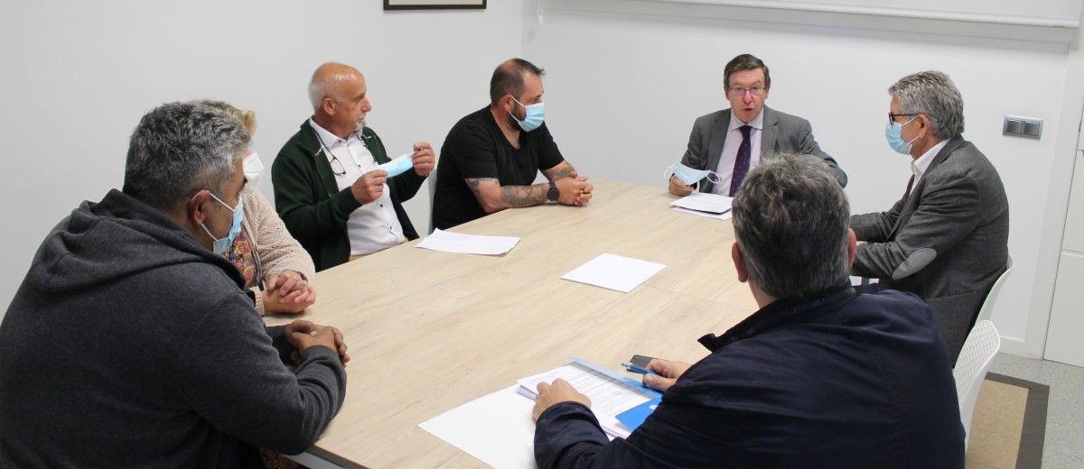 Reunión da Deputación coa Federación de Confrarías