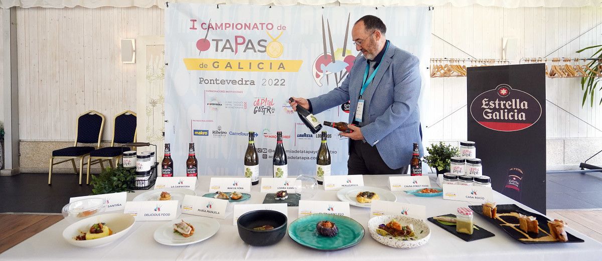 Mikel Martínez, presidente da Academia da Tapa e do Pintxo