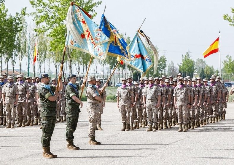 Acto de despedida del contingente ETUM Malí XX en Valladolid