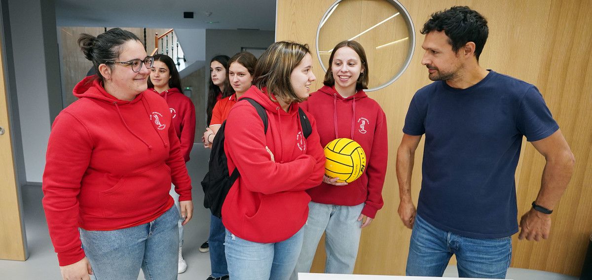 Recepción no Concello de Pontevedra ao equipo feminino do CW Pontevedra